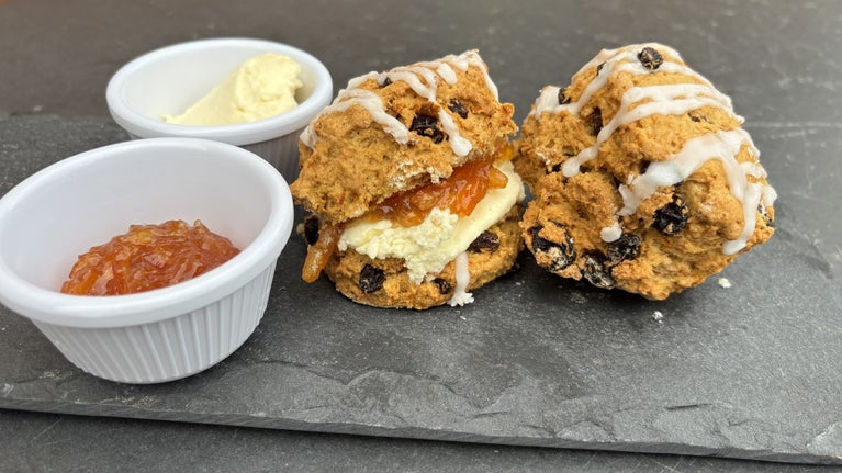 Carrot Cake Scone